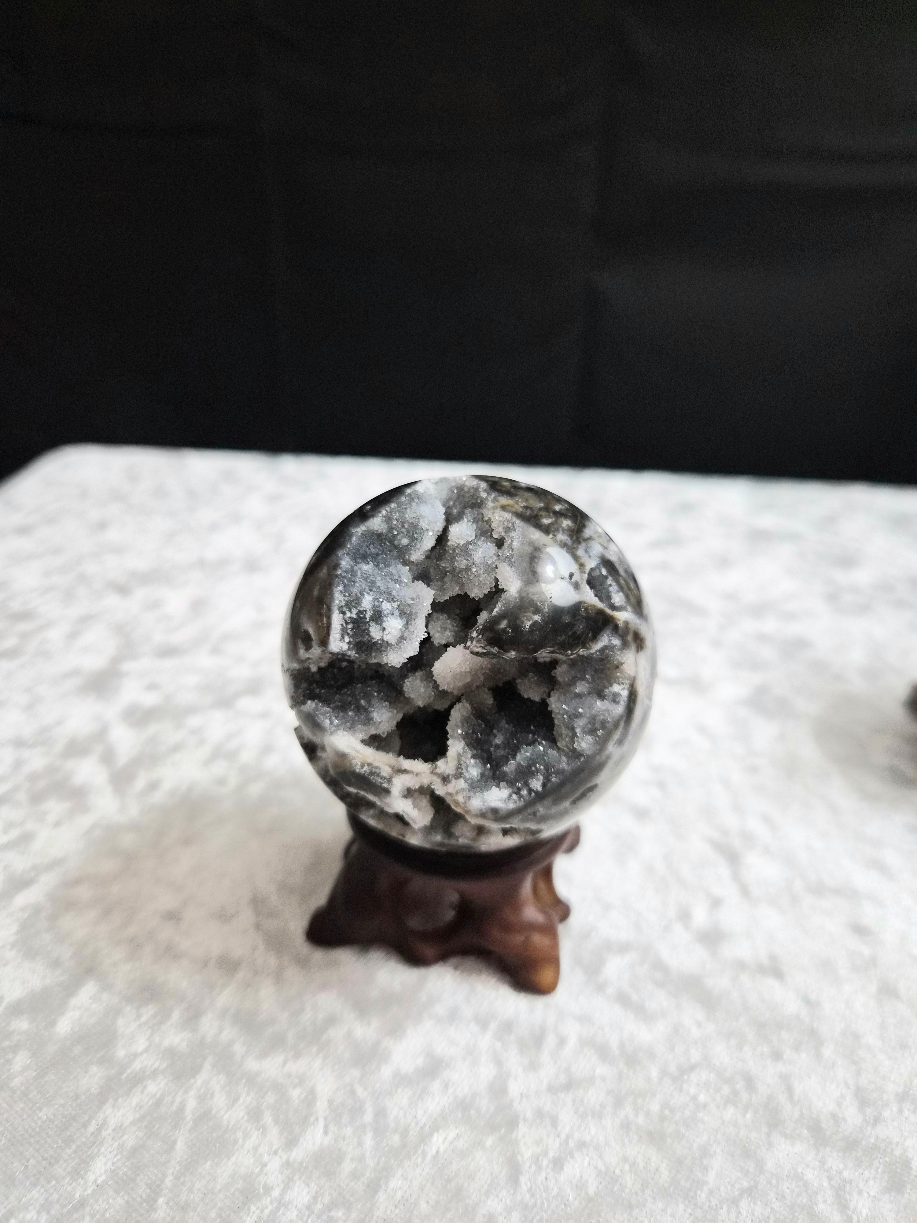 Druzy Sphalerite Sphere