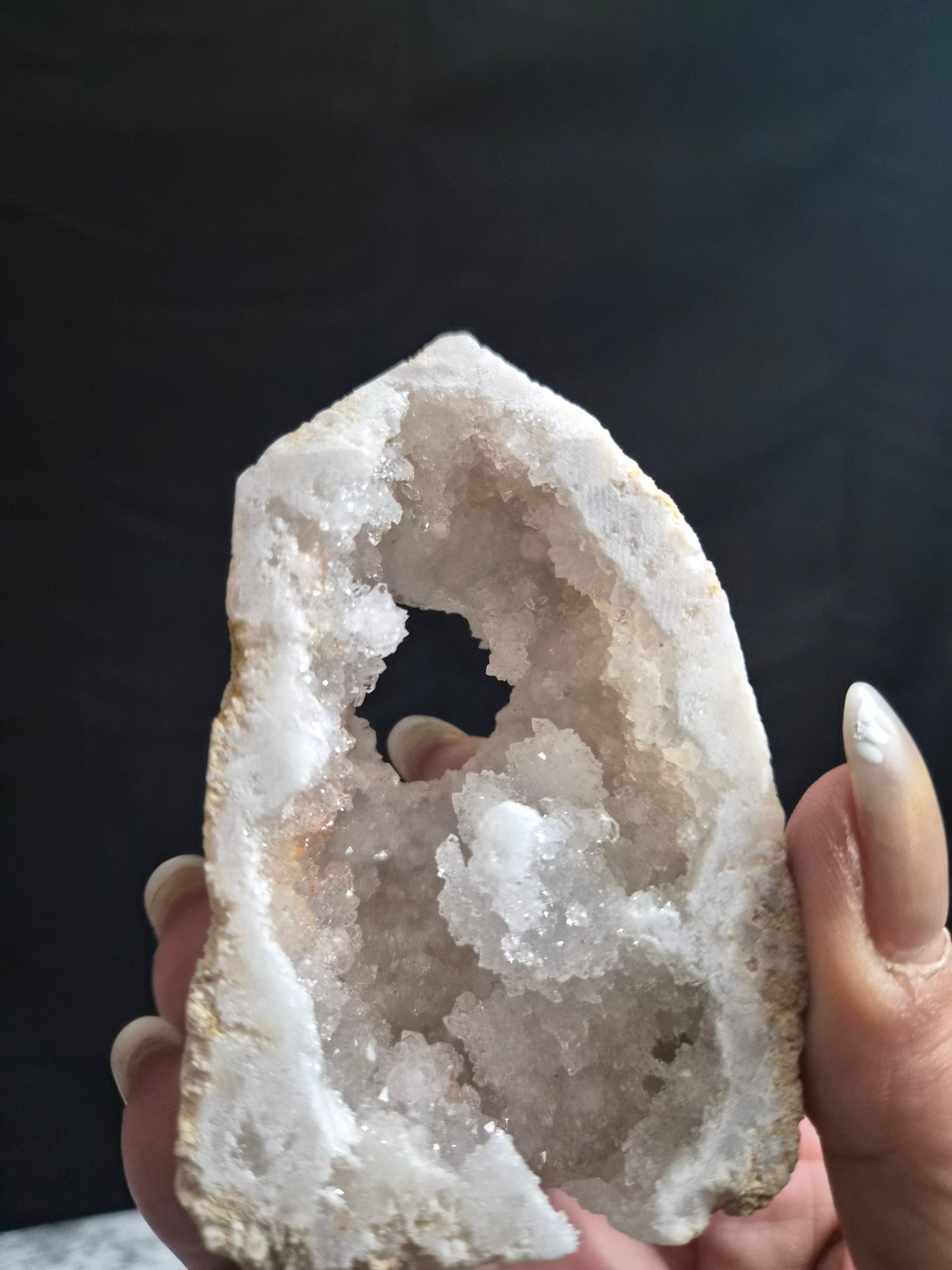 Druzy Morocco Agate Tower