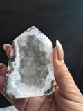 Druzy Morocco agate Tower