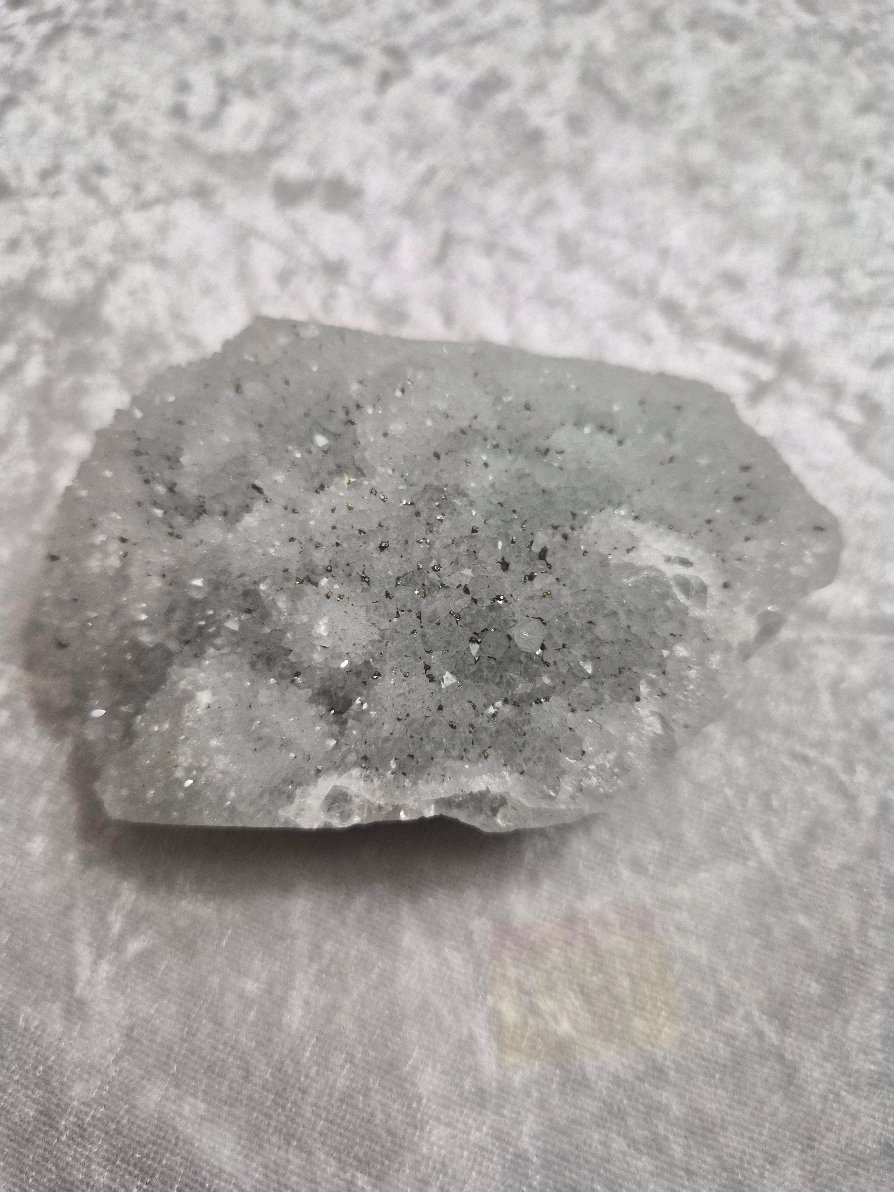 Quartz with Pyrite