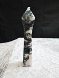 Druzy Moss Agate Tower