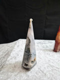 Druzy Moss Agate Tower