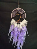 Amethyst Tree of Life Dream Catcher