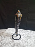 Black Red Agate Wand