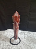 Fire Quartz Crystal Wand