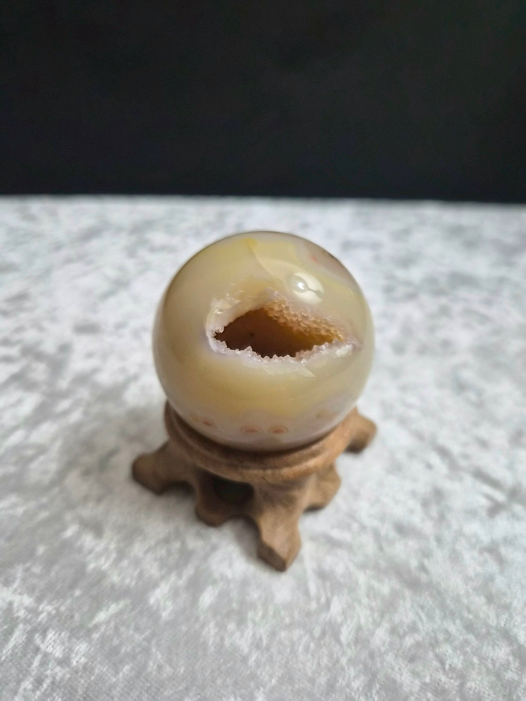 Druzy Agate Sphere