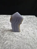 Blue Lace Agate Raw Side Tower