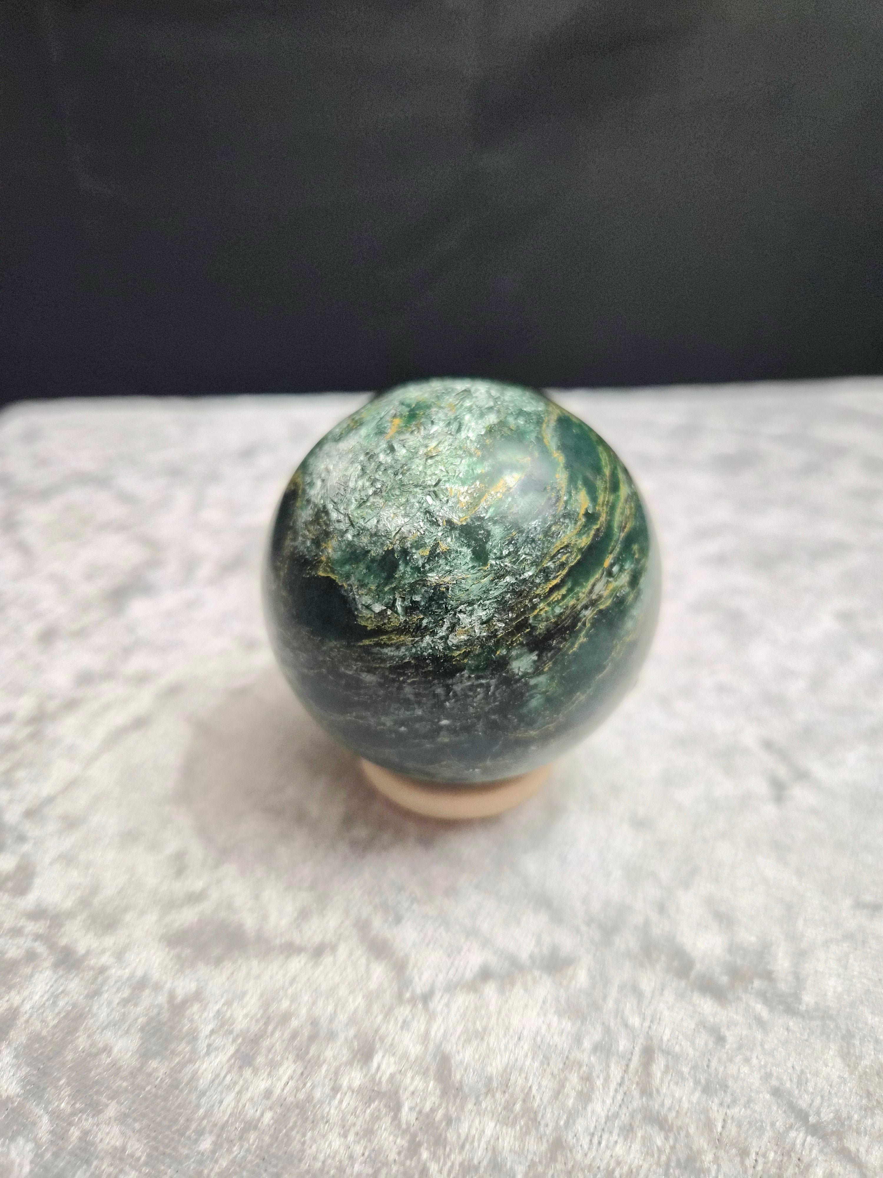 Emerald Stone Sphere